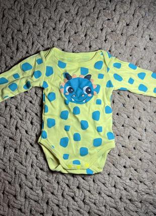 Боді з довгим рукавом