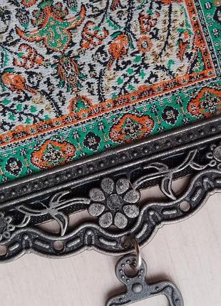 Украшение на стену декор для дома, офиса, коврик с монетками турция