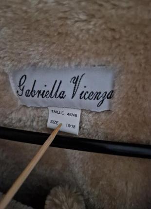 Штучна дублянка в світлому кольорі gabriella vicenza9 фото