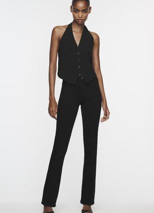 Эластичные джинсы zara