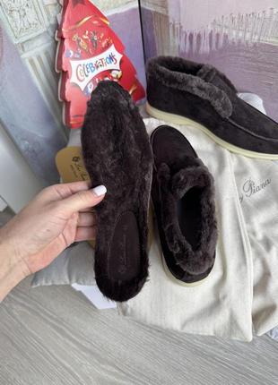 Лофери зимові у стилі лоро піана loro piana 40