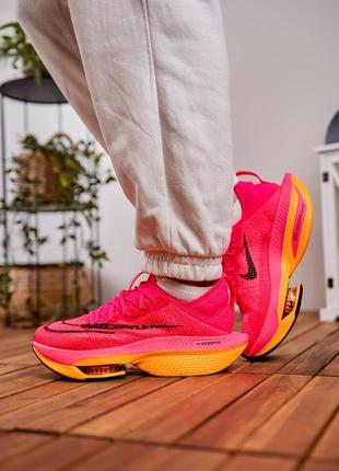 Nike air zoom alphafly pink orange