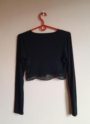 Топ с длинным рукавом