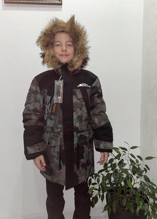 Куртка зима подросток2 фото