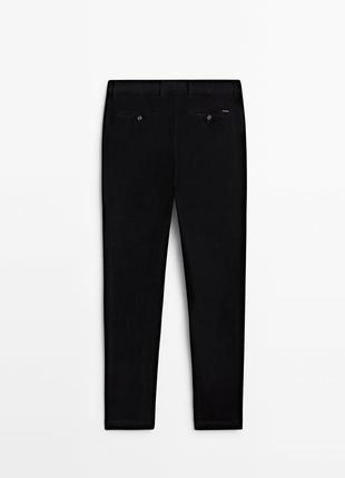 Брюки slim fit вельветовые massimo dutti 32/33.