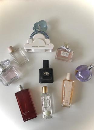 Оригінальні парфуми на розлив ariana grande cloud, armand basi in red, burberry her, lanvin eclat d’