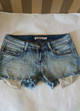 Джинсовые шорты miss natalie