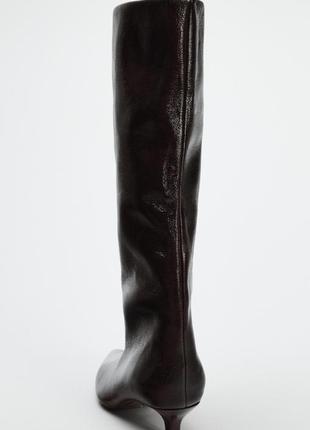 Сапоги от zara2 фото