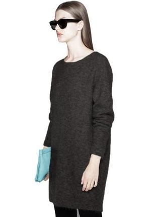 Acne studios подовжений оверсайз светр з вовни та мохеру