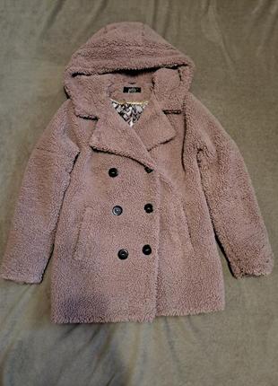 Шуба из эко-меха