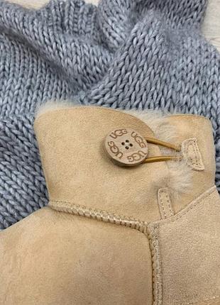 Уггі угги чоботи жіночі сапоги валянки ugg mini bailey button 1016422