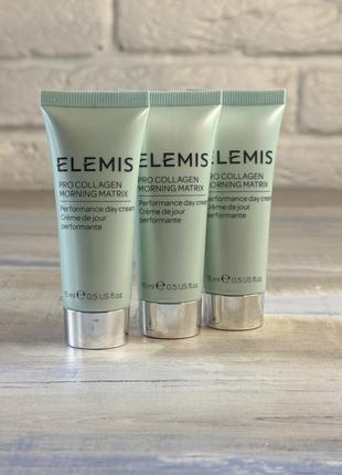 Денний антивіковий крем для обличчя elemis pro-collagen morning matrix