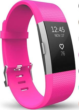 Фирменный силиконовый ремешок для фитнес браслета fitbit charge 2 accessorie 🌼🌴🌼