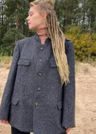 Стильный жакет пиджак шерсть julius lang