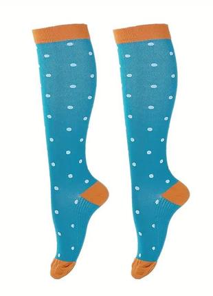 Классные компрессионные гольфы в горох charmking 🌺💖🌺