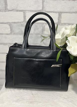 Гарна шкіряна сумка