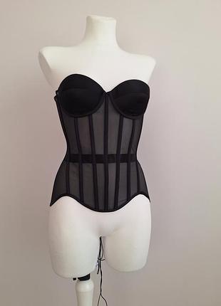 Корсет сетка s чашка b