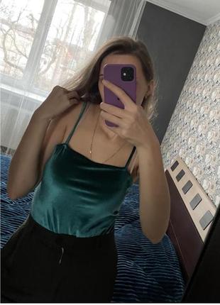 Боди бархат