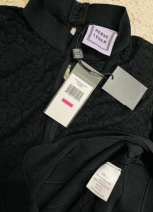 Новое с бумажными бирками бандажное платье французский бренд herve leger оригинал коктейльное размер m,l
