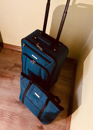 Чемодан и сумка american tourister (комплект)