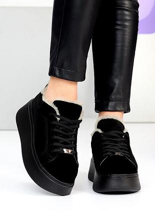 Стильные натуральные кеды, кроссовки ❄️ кожа, замша, 23095, 23094,2392