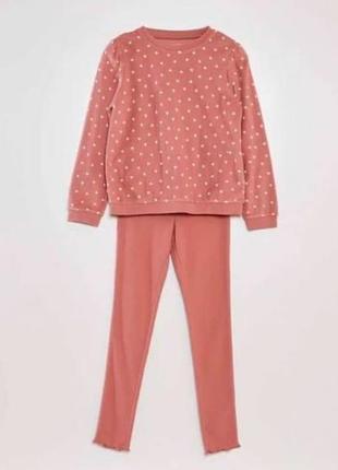 Піжама з довгим рукавом на дівчинку