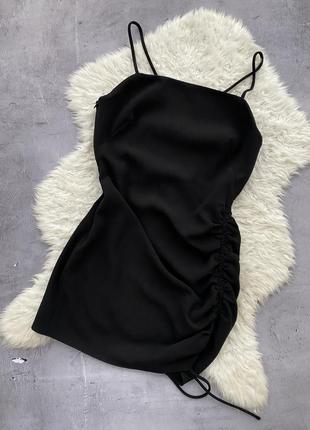 Міні сукня zara чорна