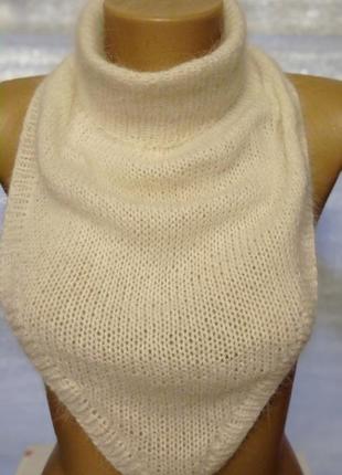 Снуд уголок из пуха норки