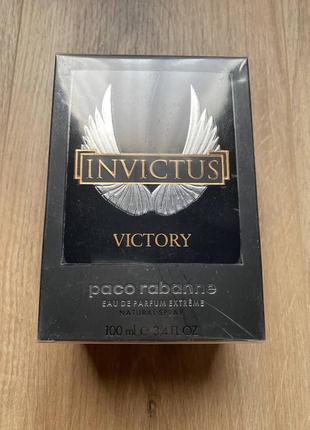 Оригинал victory invictus 100ml paco rabanne мужской парфюм оригинал духи мужественный пако стволовый