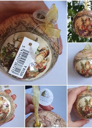 Новогодняя игрушка из бельгии известной фирмы goodwill