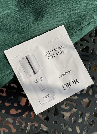 Тестер антивозрастная сыворотка для лица dior capture totale le serum, 1 мл