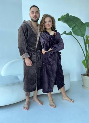 Халат теплий