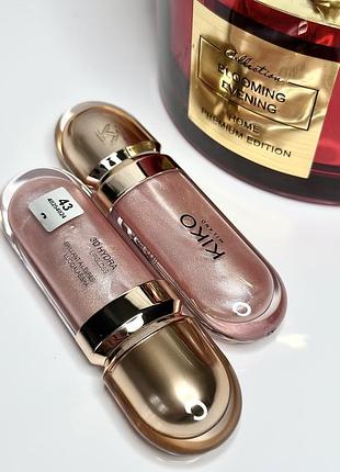 Зволожуючий блиск для губ з ефектом 3d kiko milano 43