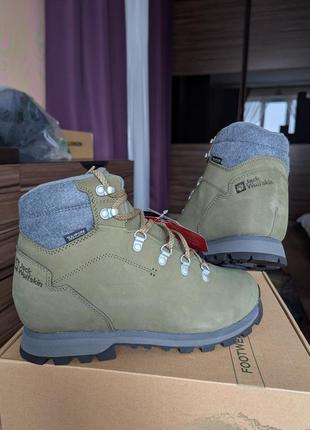 Ботинки с мембраной jack wolfskin thunder bay texapore mid m