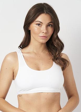 Шикарный, базовый, топ, в белом, цвете, без косточек, от бренда: secret possessions 👌