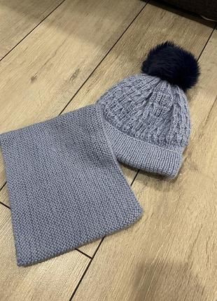 Набор шапка хомут