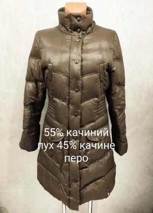 Tommy hilfiger, теплый брендовый пуховик премиум класса американского бренда