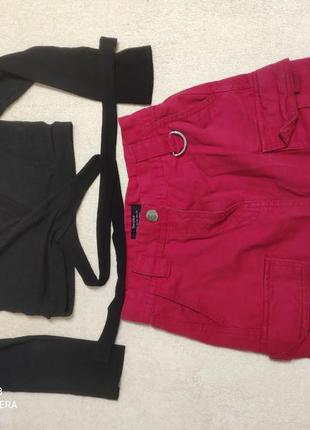 Спідниця джинсова міні болеро топ xs s набір одягу