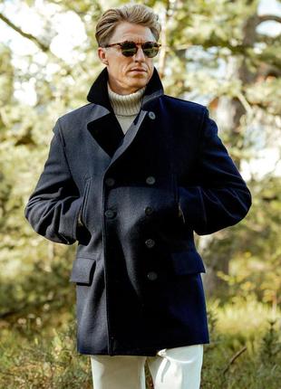 Gloverall churchill pea coat пальто