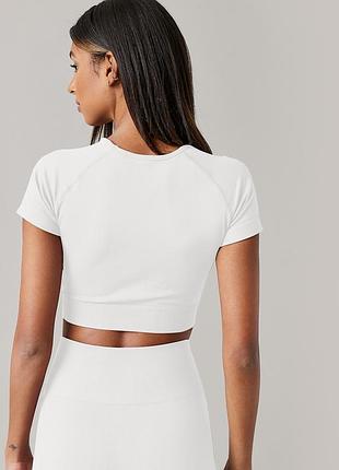 Спортивный кропп/укороченный топ, футболка/рашгард/кроптоп для занятий/тренировок/фитнеса женский