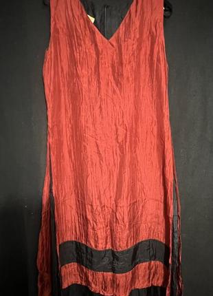 Плаття сукня шовк вінтаж вінтажня сукня шовк6 фото