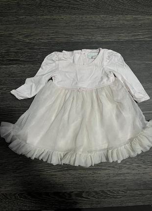 Платье 0-3 мес