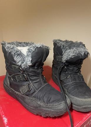 Зимние детские теплые ботинки 29 braska размер унисекс