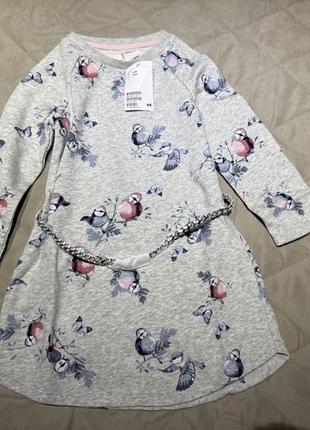 Платье h&amp;m на 2-4 года
