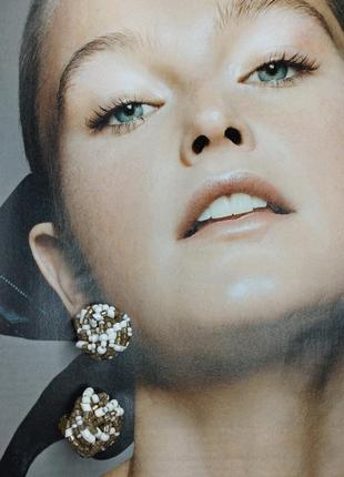 Винтажные наборные клипсы