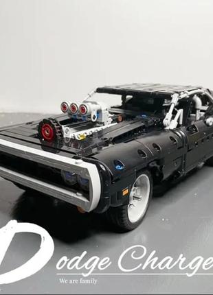 Конструктор суперкар dodge charger 1077 дет. (lego technic) 2