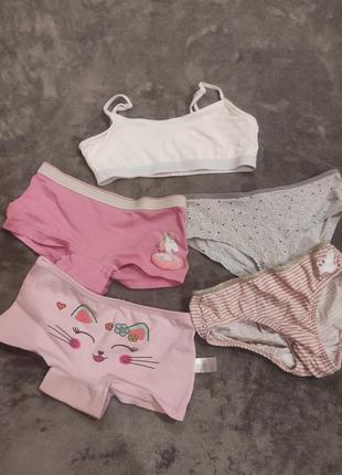 Комплект белья нат.ткань для девочки