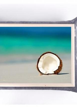 Поднос на подушке кокос