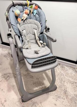 Стульчик для кормления chicco polly magik