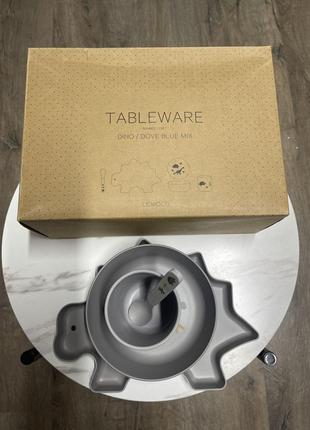 Набір дитячого посуду від бренду liewood